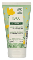 Klorane Bebe Bio Moisturising Cream 50 ml Vochtinbrengende crème - thumbnail