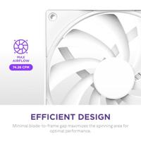 NZXT F120Q - 120MM - White - Quiet Airflow - thumbnail