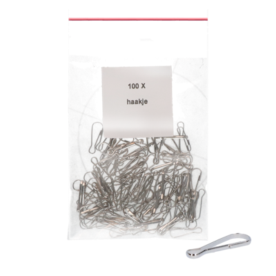 Haakje t.b.v. bevestigingsdraad (100 st) Haakje t.b.v. bevestigingsdraad (100 st)