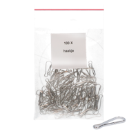 Haakje t.b.v. bevestigingsdraad (100 st) - thumbnail