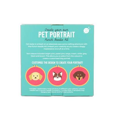 Gift Republic DIY kit - Honden Punch Needle
