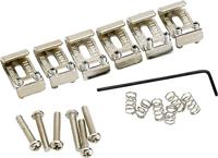 Fender zadels voor American Vintage tremolo nikkel (set van 6) - thumbnail