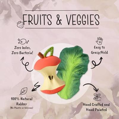 Bijtspeeltje Ana de banaan - OLI & CAROL geel