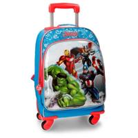 Marvel trolley rugzak Avengers jongens 31 liter polyester blauw - thumbnail