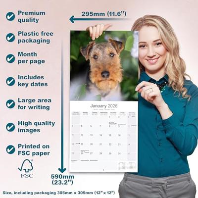 Welsh Terrier Kalender 2026 Welsh Terrier Kalender 2026