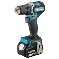 Makita ddf487rtj 18v boor-/schroefmachine koolborstelloos 5,0 ah accu (2 st), snellader, mbox - thumbnail