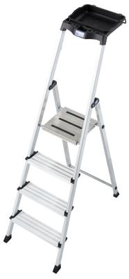 Krause Secury Vouwladder Zilver