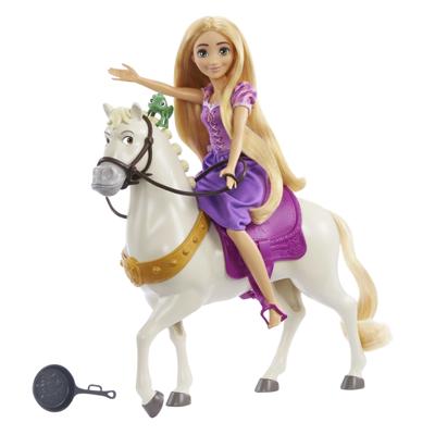 Mattel Disney prinses pop - rapunzel en maximus Mattel Disney prinses pop - rapunzel en maximus