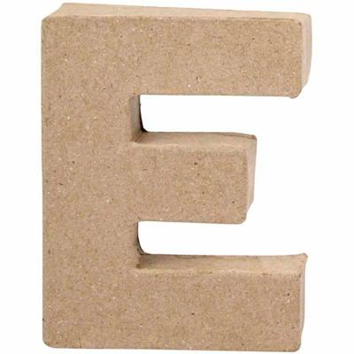 Creativ Company Letter papier-maché - e, 10cm Creativ Company Letter papier-maché - e, 10cm