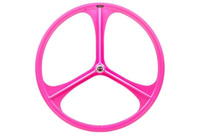 Teny Rim Tri Spoke Fixed Gear Achterwiel - Roze
