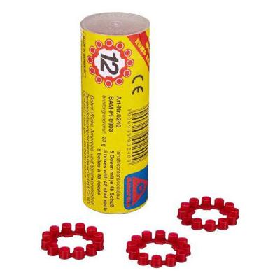 Ammorces 12-schots op ring (20 ringen)