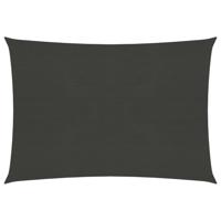 VidaXL Zonnezeil 160 g/m² 6x7 m hdpe antracietkleurig - thumbnail