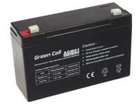 Green Cell Green Cell AGM Battery 6V 12Ah - Batterie - 12.000 mAh Acido piombo [VRLA] (Gree Loodaccu 6 V 12 Ah Loodvlies (AGM) (b x h x d) 151 x 94 x 50 mm - thumbnail