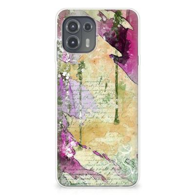Smartphone hoesje Motorola Edge 20 Lite Letter Painting Smartphone hoesje Motorola Edge 20 Lite Letter Painting