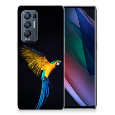 OPPO Find X3 Neo | TPU Hoesje | Papegaai