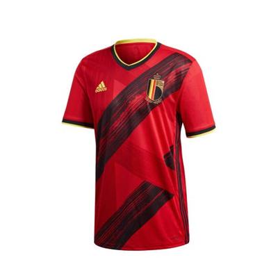 België Shirt Thuis Senior 2020-2021 - Maat XXXL - Kleur: Rood | Soccerfanshop