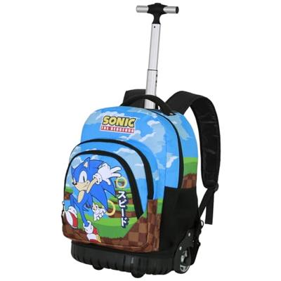 Sonic The Hedgehog Fan GTS Trolley Backpack Greenhill