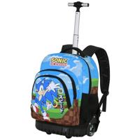 Sonic The Hedgehog Fan GTS Trolley Backpack Greenhill - thumbnail