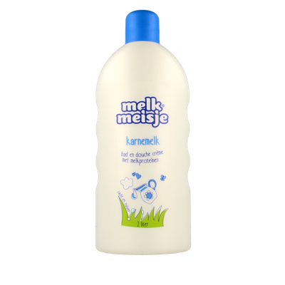Melkmeisje Bad en douche karnemelk 2 Liter