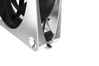 Alphacool Apex Stealth Metall PC-ventilator Chroom (b x h x d) 120 x 120 x 25 mm - thumbnail