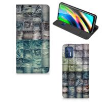 Hippe Standcase Motorola Moto G9 Plus Spijkerbroeken - thumbnail