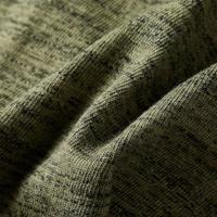 Kindershirt met lange mouwen berenprint 92 gemleerd kakikleurig - thumbnail
