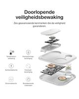 Oplaadstation - BELKIN - Qi2 - 3-in-1 - Wit - thumbnail