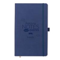 Notitieboekje graveren - Blauw - thumbnail