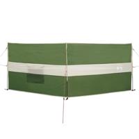 Windscherm camping waterdicht 344x120 cm groen - thumbnail
