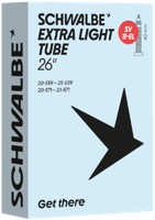 Binnenband Schwalbe Extra Light SV11-EL 26" / 20-25-559/571mm - 40 mm ventiel - thumbnail
