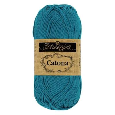 Scheepjes Catona 50g - 400 Petrol Blue - thumbnail