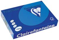 Clairefontaine Trophée Intens, gekleurd papier, A4, 160 g, 250 vel, turkoois - thumbnail