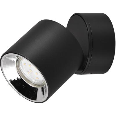 Stijlvolle Mat Zwarte LED Wandlamp met GU10 Fitting - Metaal
