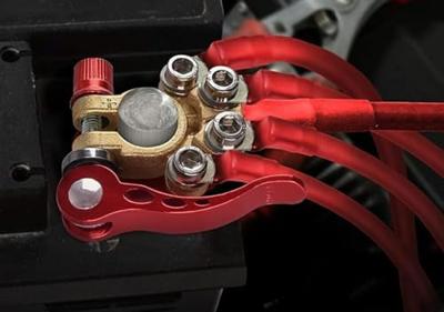 IWH 019056 Accu-snelverbinder Minpool, Pluspool Veerklem, Snelsluiting, Incl. tapeinden 1 paar