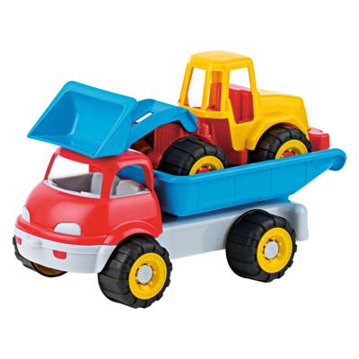 Androni Wagen met graafmachine