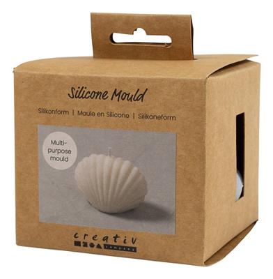 Creativ Company Siliconen vorm, mossel, h: 6 cm, l: 9 cm, b: 5 cm, 1 stuk