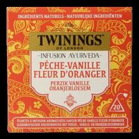 Twinings Ayurveda vanilla perzik oranjebloesem 20 Stuks - thumbnail