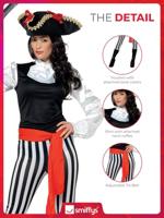 Piraten Dames kostuum Moroni - thumbnail