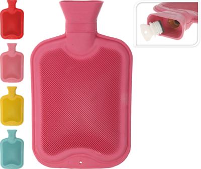 Warmwaterkruik - diverse kleuren - 2 liter