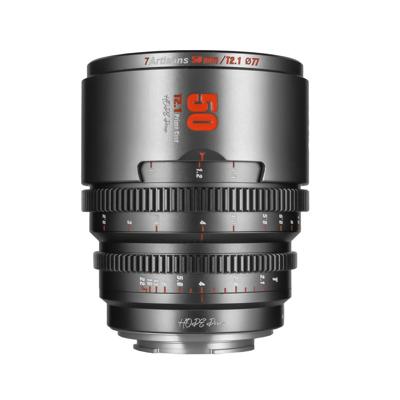 7artisans 50mm T2.1 M43 (Panasonic, Olympus) Titanium Grey
