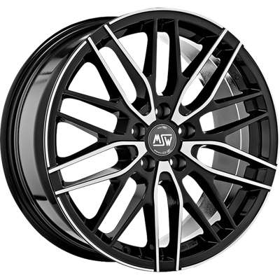 MSW 72 Zwart gepolijst