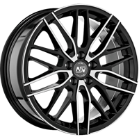 MSW 72 Zwart gepolijst - thumbnail