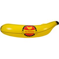 Big Banana Opblaas 70cm - thumbnail