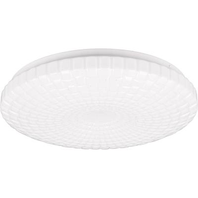 LED Plafondlamp 16W - Warm Wit 3000K - Rond & Mat Wit Kunststof