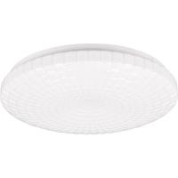 LED Plafondlamp 16W - Warm Wit 3000K - Rond & Mat Wit Kunststof - thumbnail