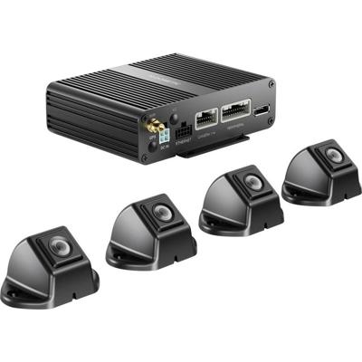 Dometic Dometic CAM360AHDHD Kabelgebonden achteruitrijcamerasysteem 4 camera-ingangen Zwart