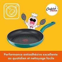 Tefal G804S404 Chefclub Pannenset - Braadpan - Kookpan - Keukenmes - Snijplanken - thumbnail