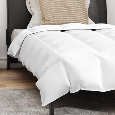 Zomer Dekbed met kussen 2 pcs Wit Donsveertjes