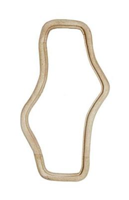Light & Living Organische Spiegel 'Celano' Mangohout, 80 x 44cm Light & Living Organische Spiegel 'Celano' Mangohout, 80 x 44cm