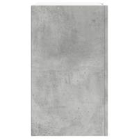 Wandkast 75x35x60 cm bewerkt hout betongrijs - thumbnail